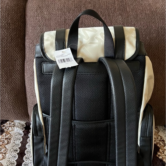 MICHAEL KORS Signature Logo Kent Hemp Rucksack Nylon Utility Backpack NWT - Picture 15 of 16